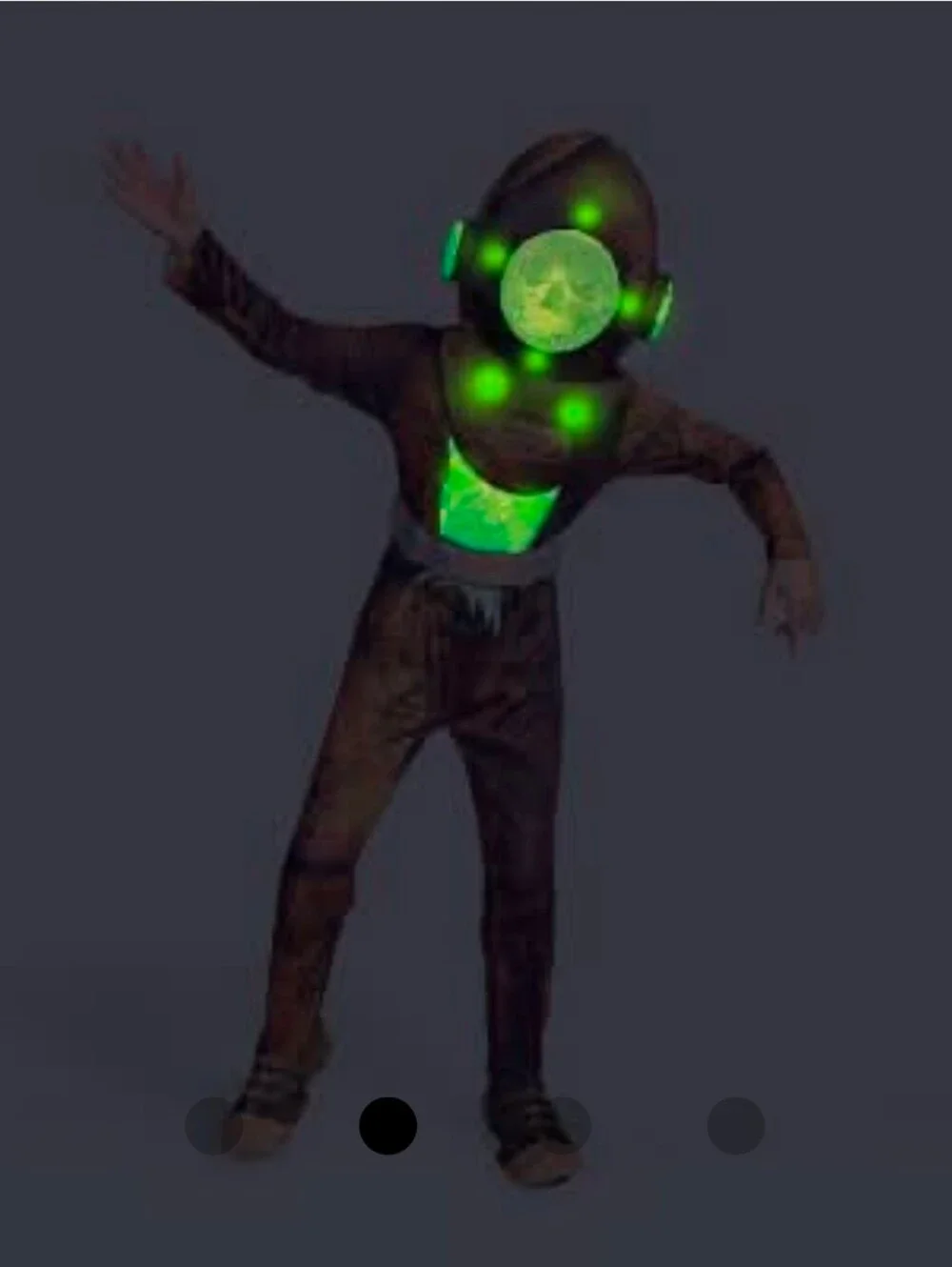 Hyde and EEK! Boutique Kid's Lights Up And Glows Deep Sea Diver Costume